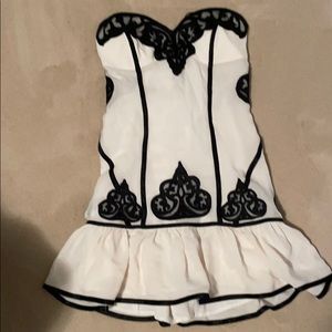 Sexy, mini corset back dress. Lingerie look